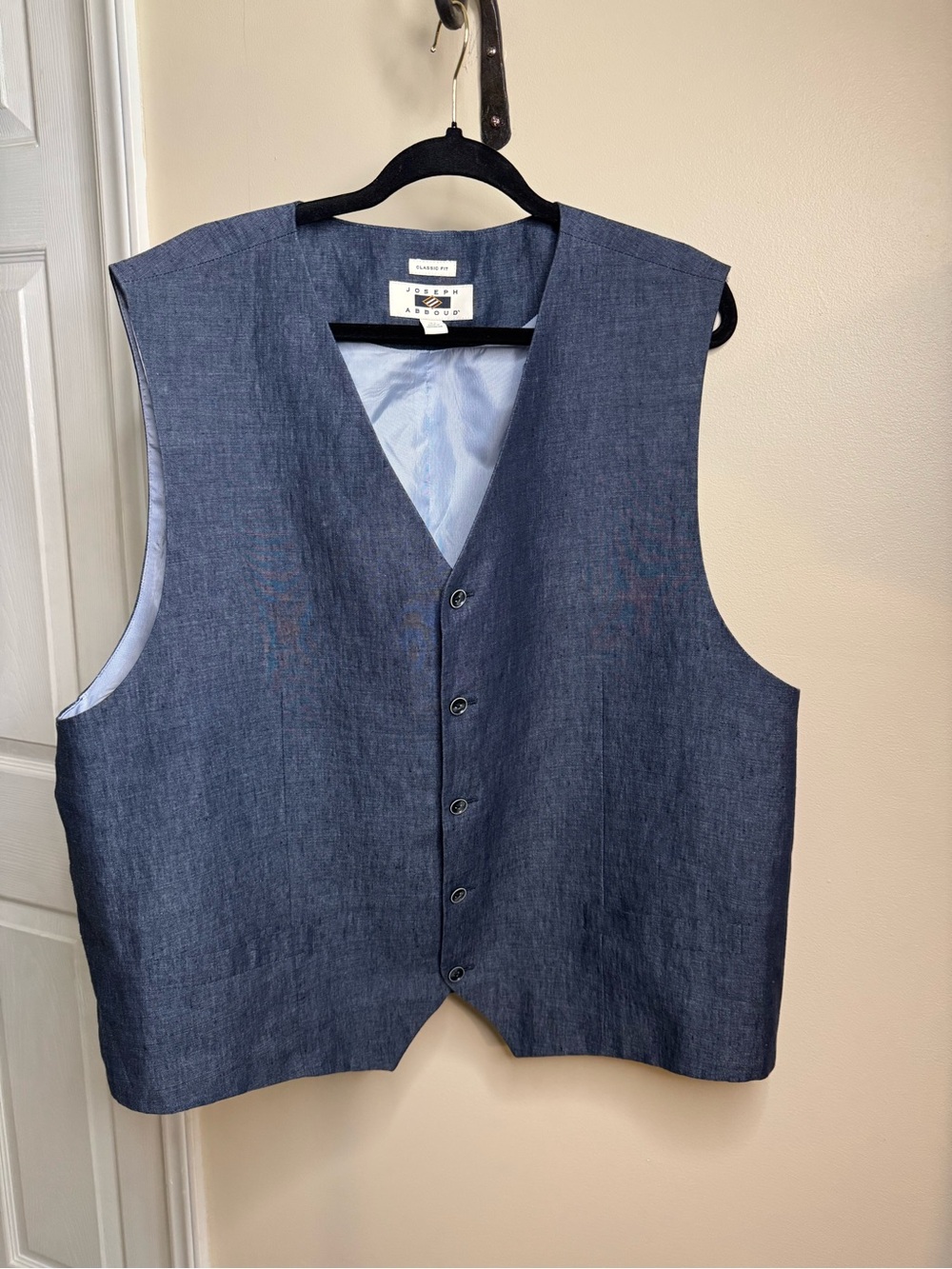 Joseph Abboud Classic Fit 3XL Navy Vest